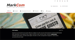 Desktop Screenshot of markcom.it