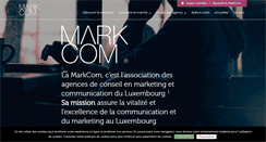 Desktop Screenshot of markcom.lu